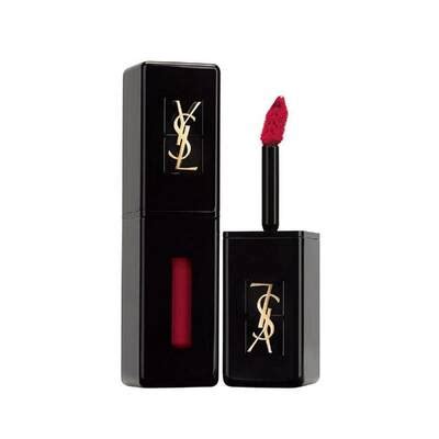 ysl 唇 釉 409|YSL 409 【Vinyl Lip Cream】 Burgundy Vibes 圣罗兰【黑管唇釉 .